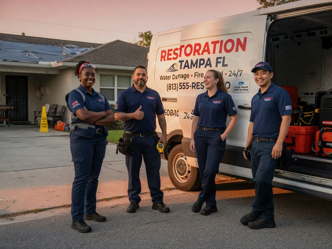 Water Damage Restoration company in Greenbush, VA